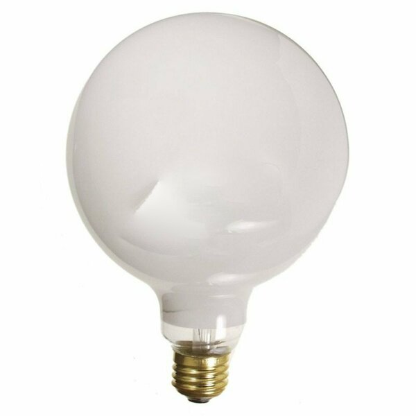 American Imaginations 40W Round White G40 Globe Light Bulb AI-37553
